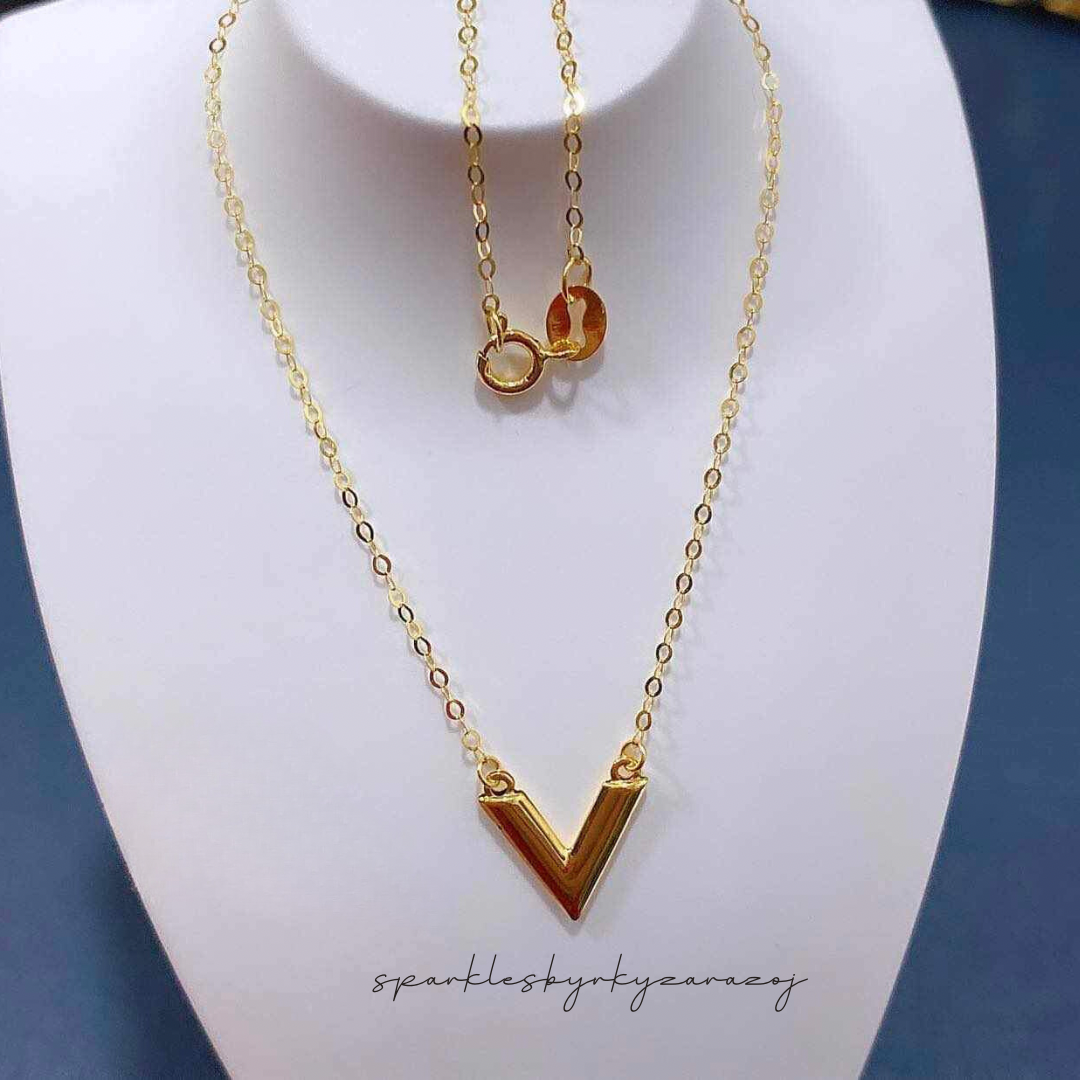 Real 18k Saudi shops Gold Necklace Solid Gold