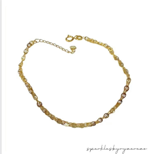 Palay Style Bracelet 18k Saudi Gold