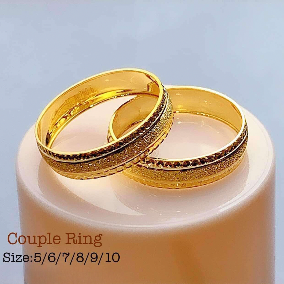 #9 Couple Ring 18k Saudi Gold