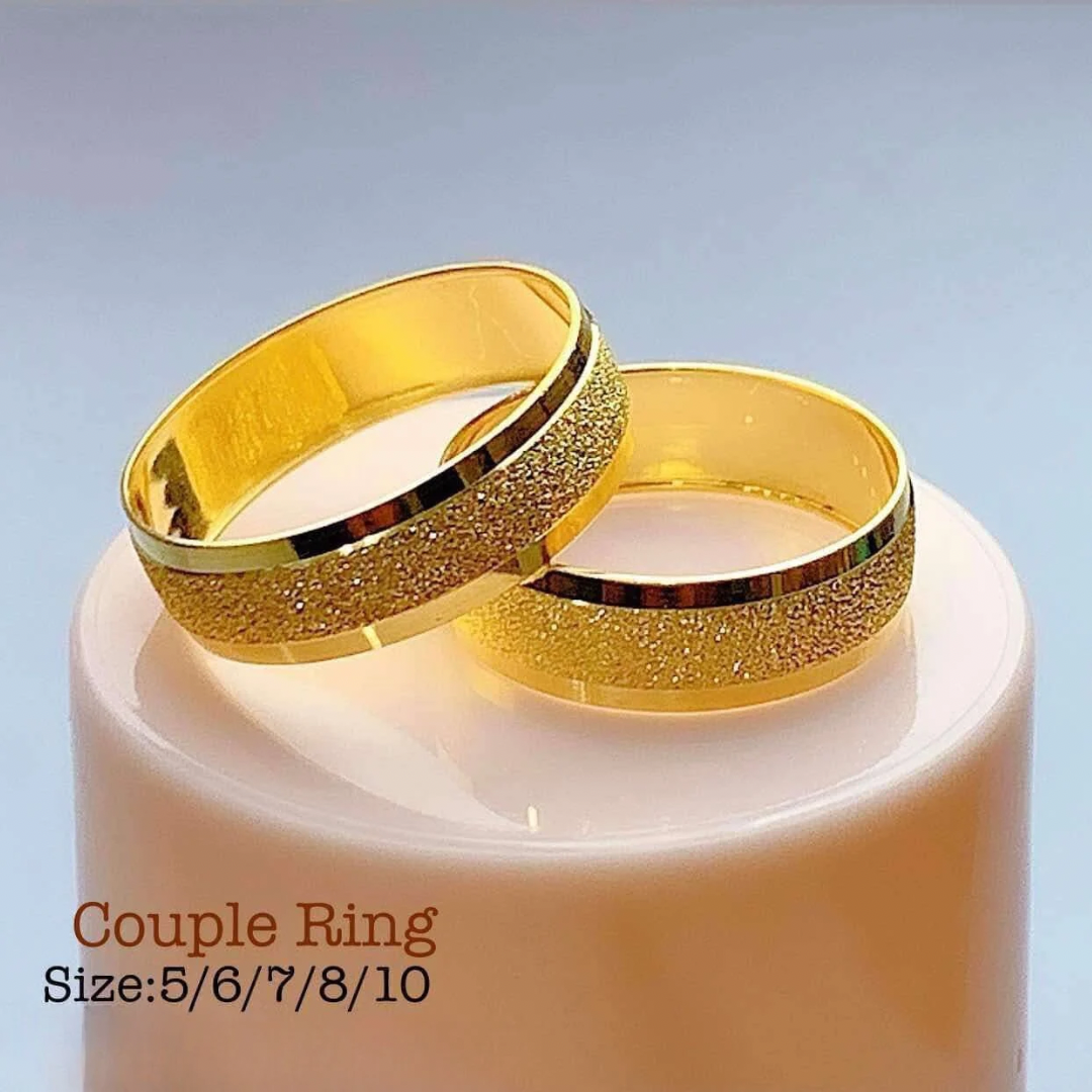 #7 Couple Ring 18k Saudi Gold