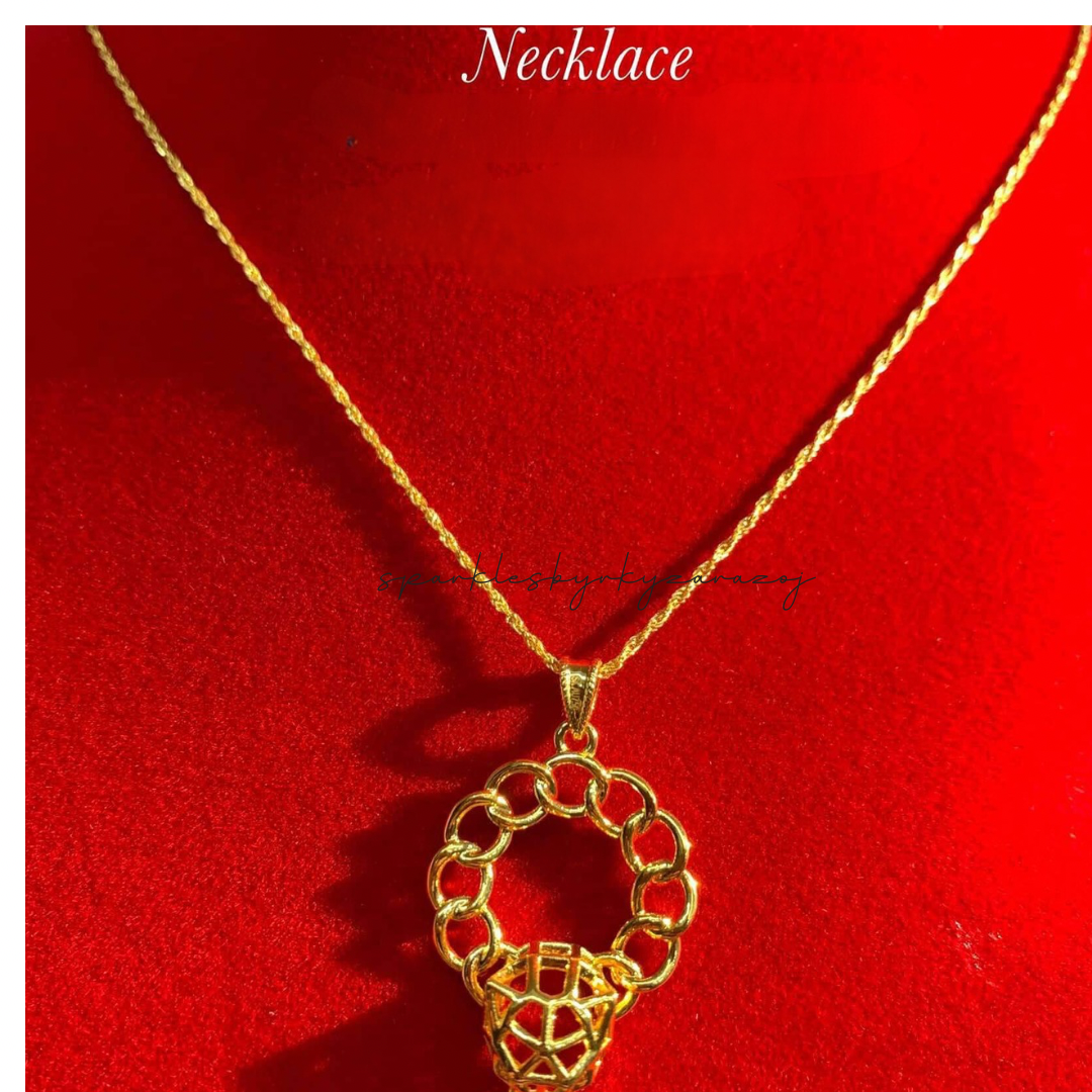 Snake Head Pendant Only Ampaw 18k Saudi Gold