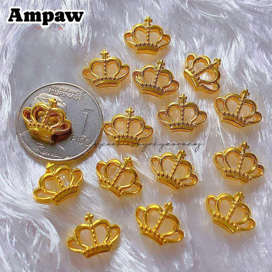 Crown Pendant Ampaw 18k Saudi Gold