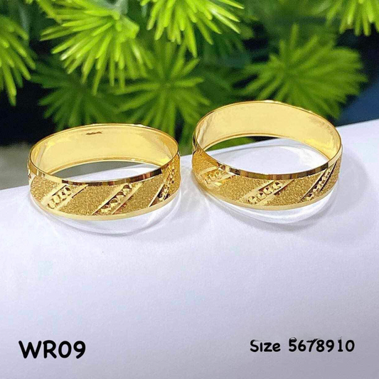 #5 Wedding Ring Solid 18k Saudi Gold