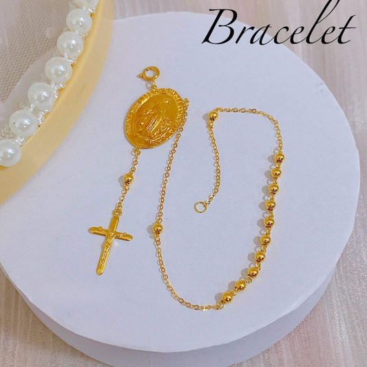 Rosary Bracelet 18k Saudi Gold