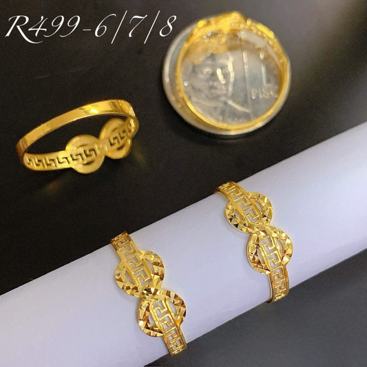 DiaCartier Mini Infinity Ring 18k Saudi Gold