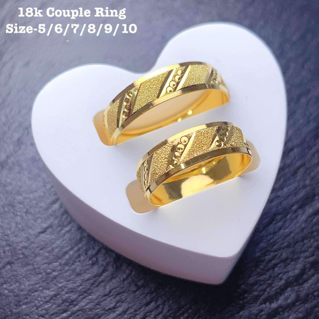 #3 Couple Ring 18k Saudi Gold