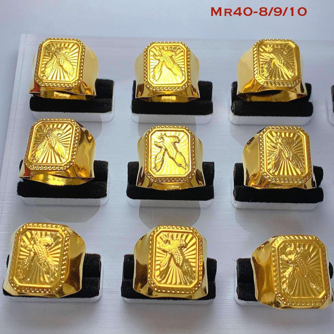 Eagle Men Rings 18k Saudi Gold