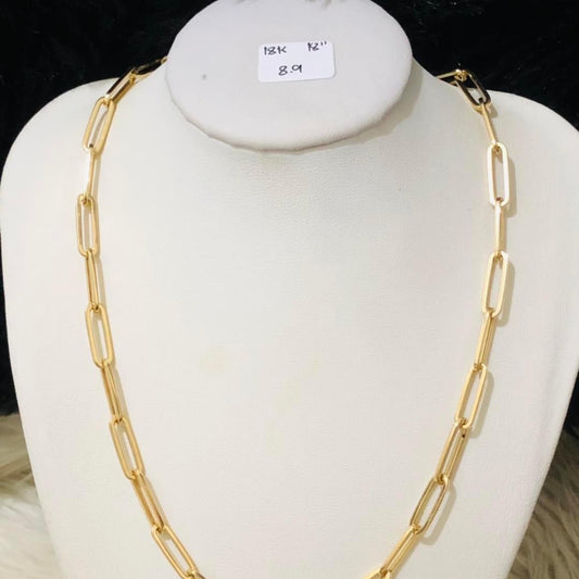 Per Gram 8.9 Necklace 18" 18k Saudi Gold Pawnable (Promo)