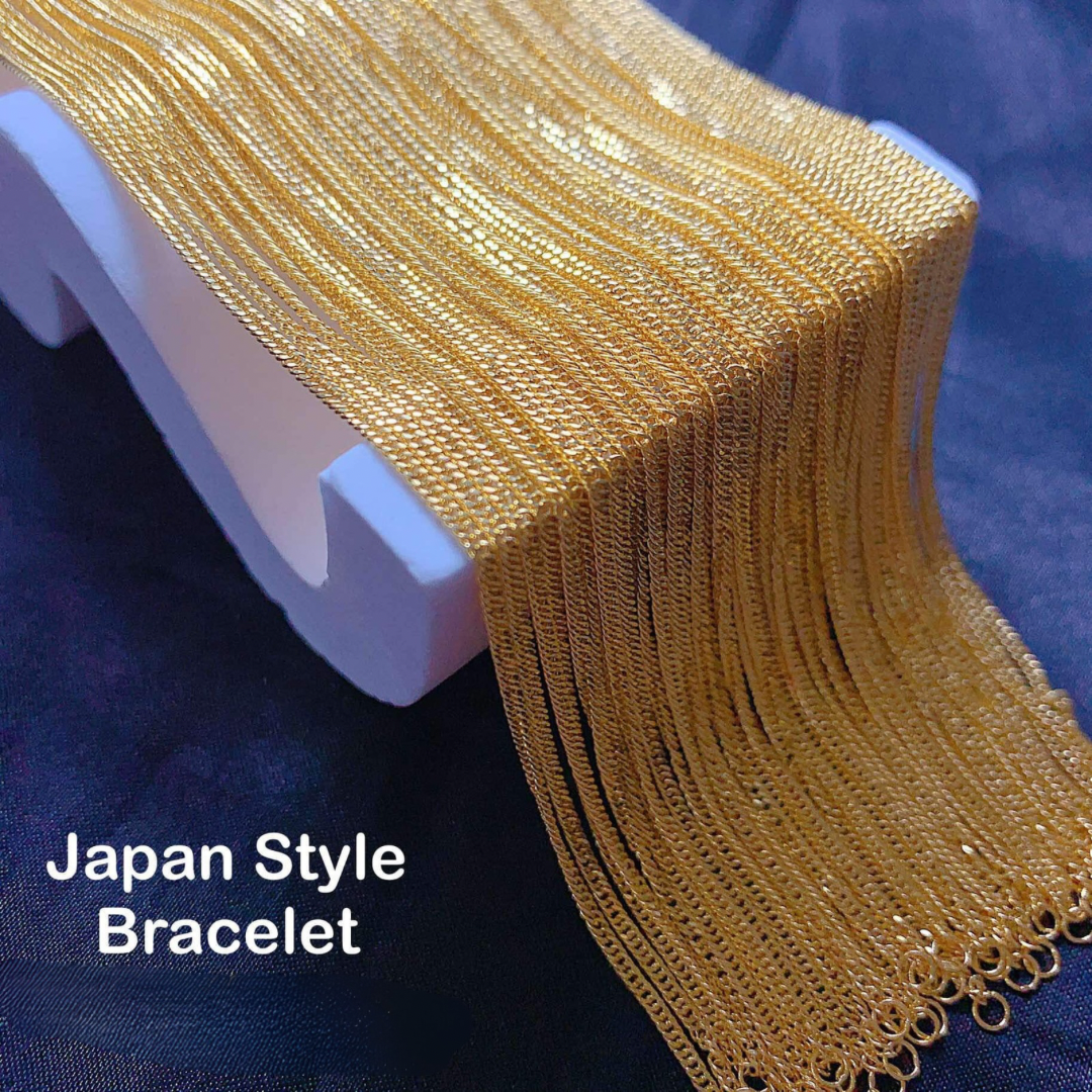 #9 Japan Style Bracelet 18k Saudi Gold