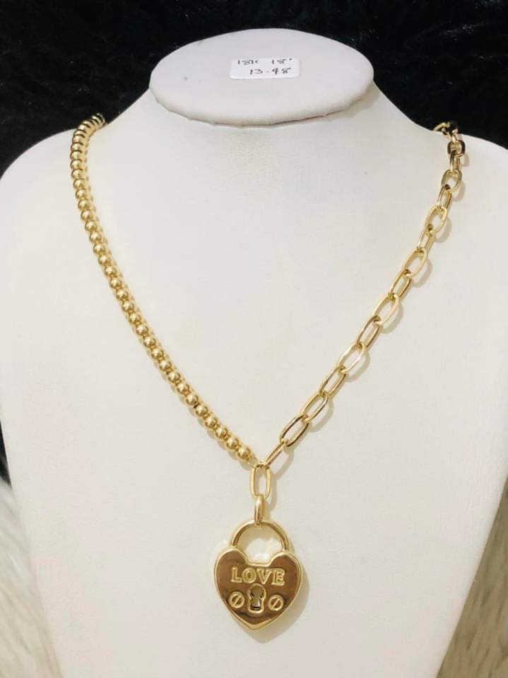 Per Gram 13.48 Necklace 18" 18k Saudi Gold Pawnable (Promo)