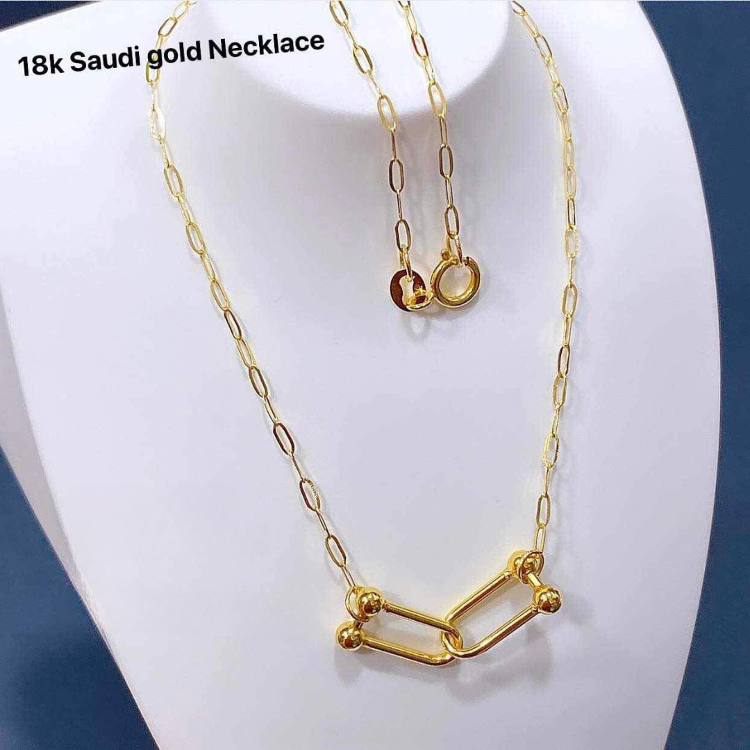 Hardwear Paperclip Necklace Solid 18k Saudi Gold