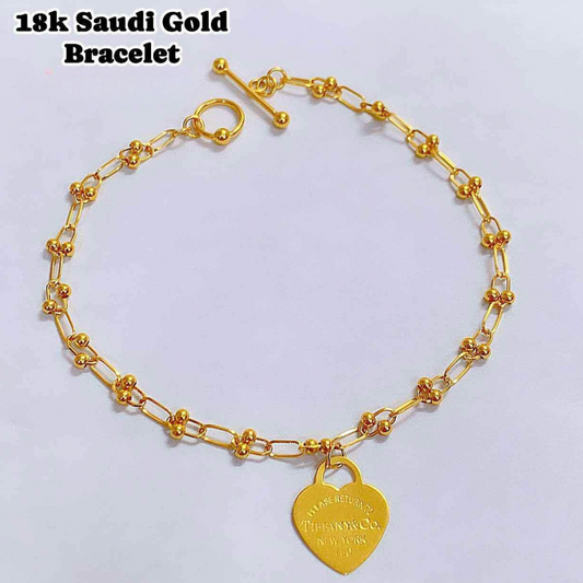 Tiffany & co Hardware Bracelet 18k Saudi Gold