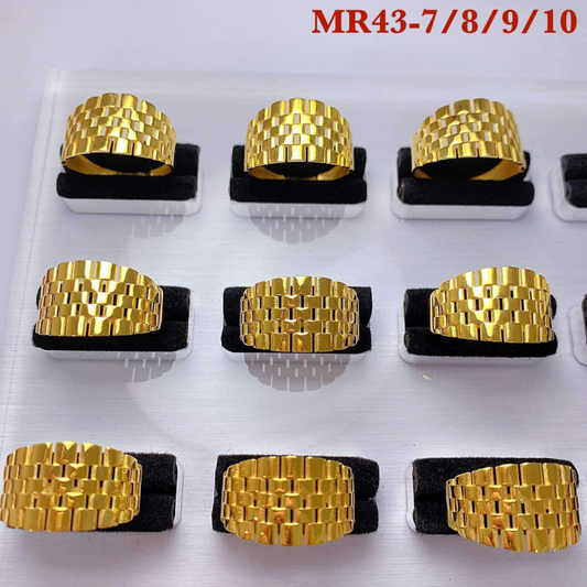 Men Rings 18k Saudi Gold