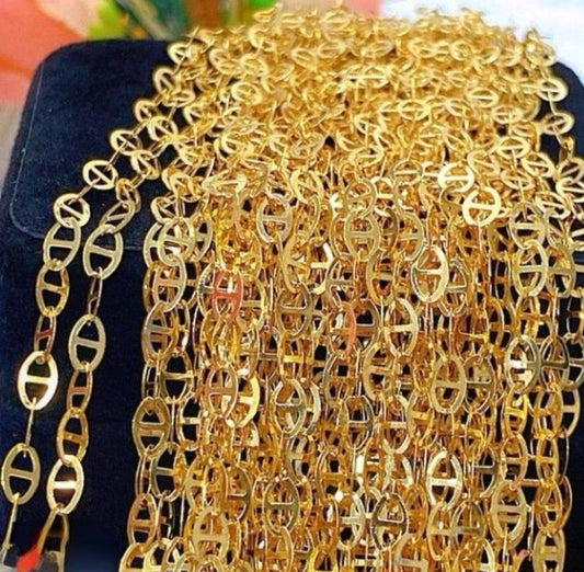 Cc style chain Necklace