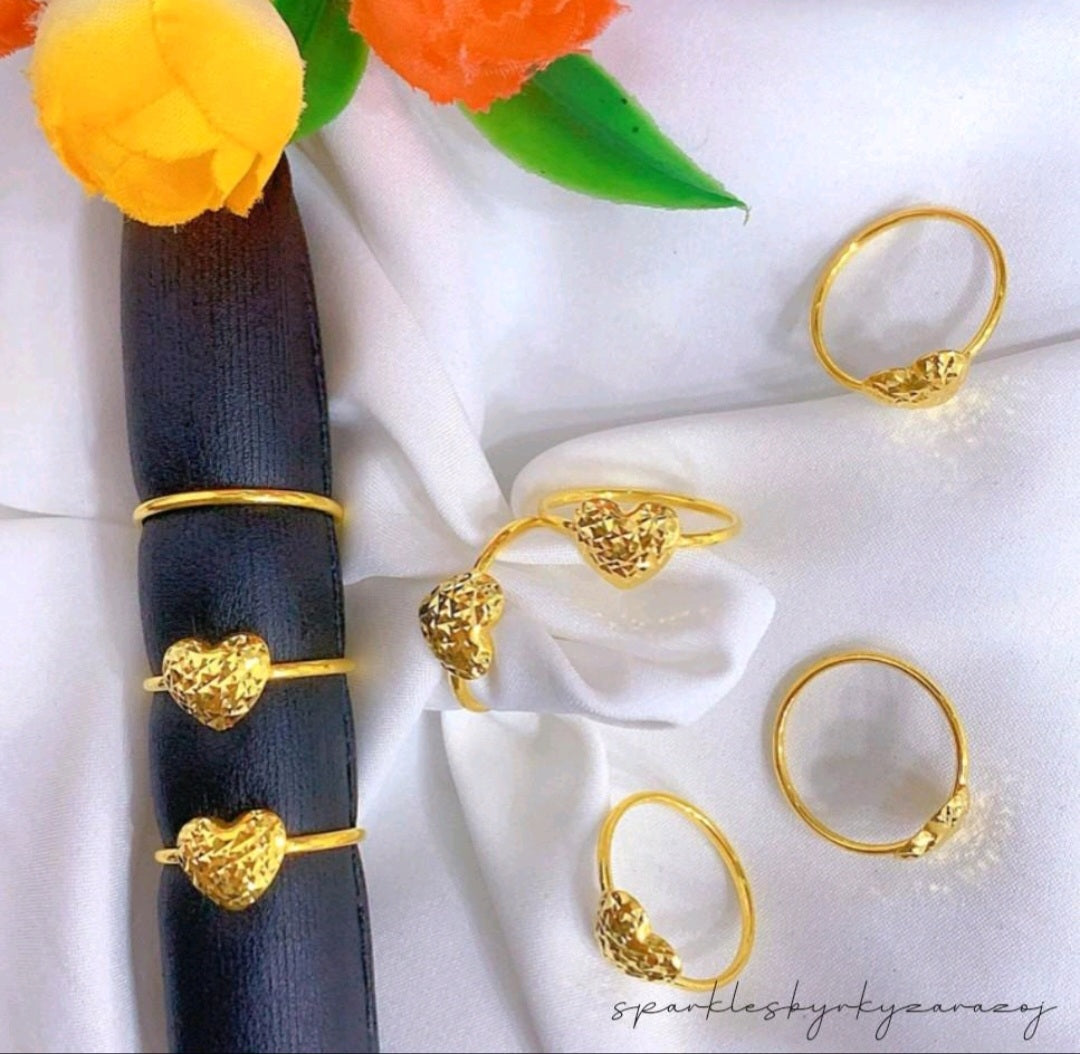 Diaheart Style Ring 18k