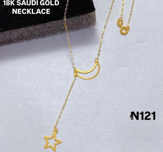 18k moonstar Necklace