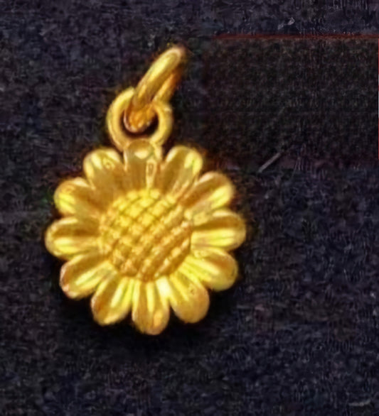 Sunflower Ampaw pendant